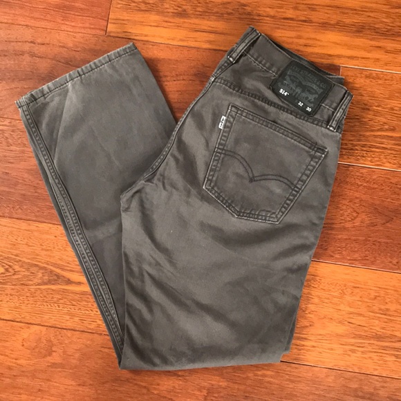 Levi’s Dark Gray Khaki Jeans - Picture 2 of 4